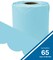 Carson Dellosa 65Ft of Sky Blue Bulletin Board Borders, 1 Roll of Pastel Scalloped Trim for Rolling Whiteboard, Cork and Posterboard, Party, Easter, Spring Decorations, and Classroom Decor